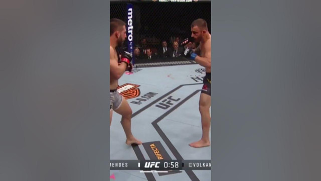 When Volkanovski DESTROYED Mendes #shorts