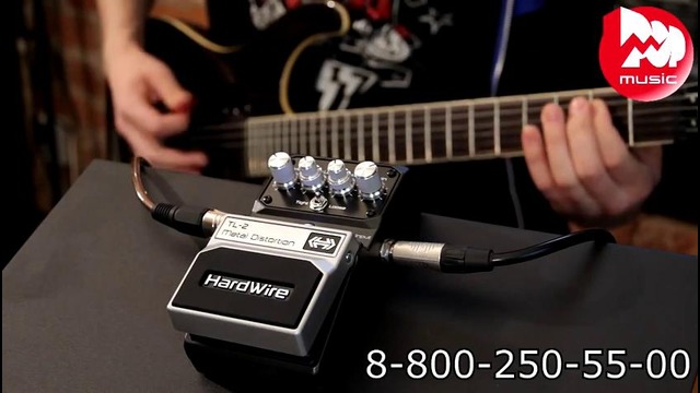 01) Педаль эффектов Digitech Hardwire TL-2 Metal Distortion