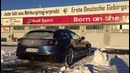 Ferrari GTC4 Lusso выехал на заснеженный Нюрбургринг
