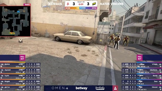 BLAST Pro Series Madrid 2019 – Round 3 – Astralis vs. NaVi