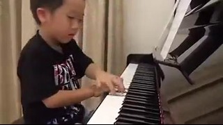 Amazing Piano Prodigy Age 5 Piano – Flood Time