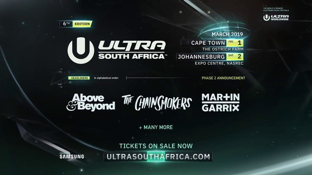 Ultra South Africa 2019 – Phase 2 Announcement