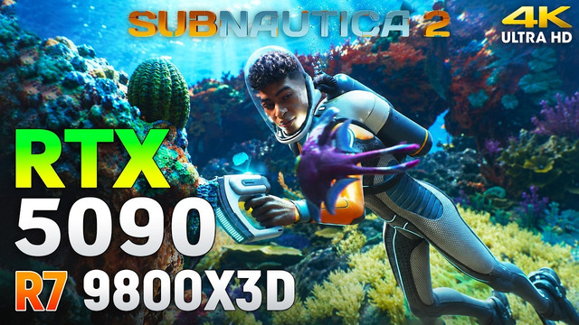 Subnautica 2: RTX 5090 – Max Settings | 4K