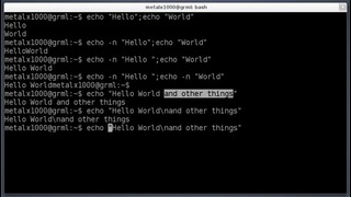 Shell Basics – New Line and Screen Clearing – Linux Tutorial #2