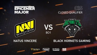 EPICENTER Major 2019 – Natus Vincere vs Black Hornets Gaming (CIS Closed Quals, bo1)