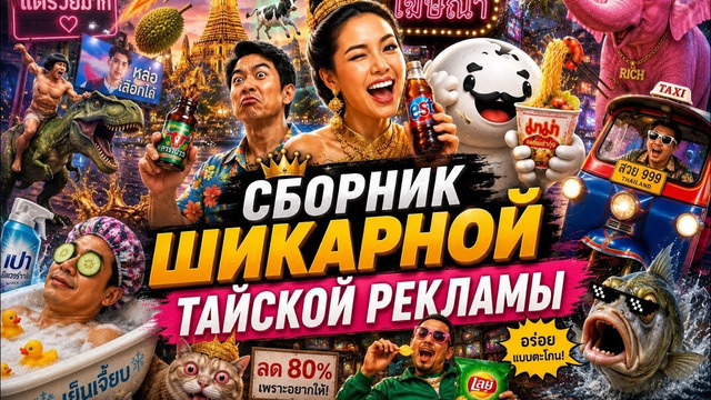 Сборник шикарной тайской рекламы