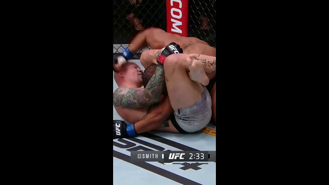 This Choke From Anthony Smith is NASTY!! #shorts