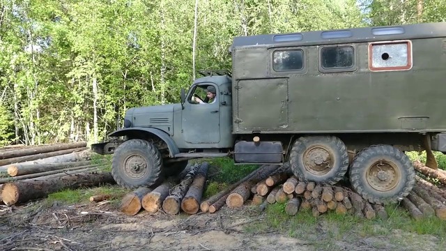 Combat Crew. ЗИЛ 157 6X6 удивляет на бездорожье