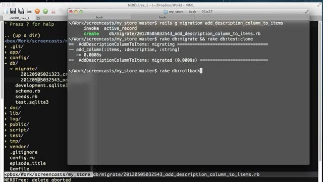 Научись Rails добавление столбцов и индексов (эпизод 3)
