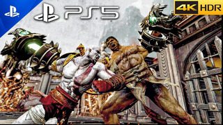 (PS5) GOD OF WAR 3 REMASTERED – Kratos vs Hercules | ULTRA High Graphics Gameplay [4K 60FPS HDR]