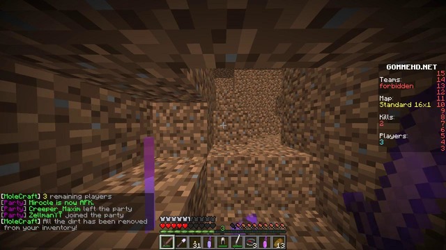 Чей тоннель окажется круче! битва землекопов майнкрафт