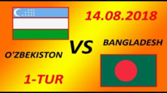 O’zbekiston U23 – Bangladesh U23 | Osiyo o‘yinlari-2018 | Guruh bosqichi | 1-tur