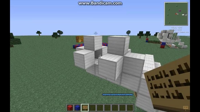 Я и мой механизм в minecraft