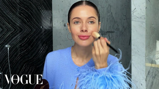 Ксения Шипилова показывает уход и нюдовый макияж | Vogue Россия