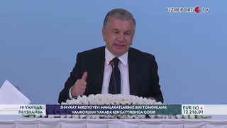 Shavkat Mirziyoyev: Mamlakatlarimiz ikki tomonlama hamkorlikni yanada kengaytirishga qodir