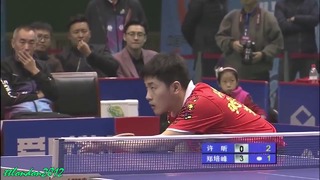 Xu Xin vs Zheng Peifeng China Super League 2018 2019