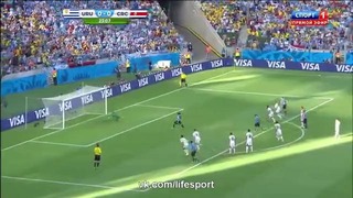 Уругвай 1-0 Коста-Рика – Гол Кавани с пенальти. Чемпионат Мира 2014