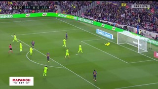 (HD) Барселона – Леванте | Испанская Примера 2018/19 | 35-й тур
