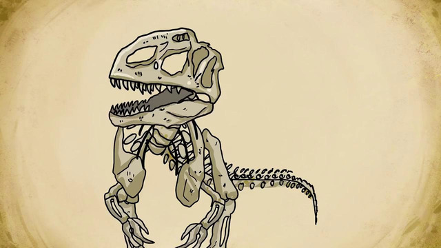 Скелет Аллозавра – SCP 250