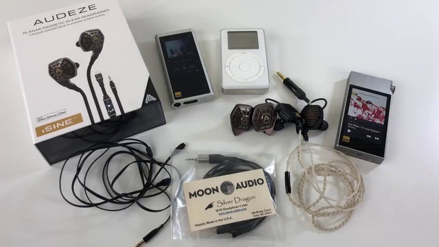 Moon Audio Silver Dragon Upgrade cable for Audeze iSine20 IEM