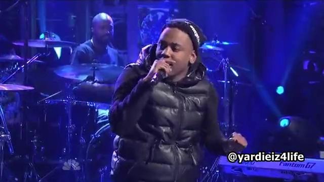 Kendrick Lamar – Swimming Pools Live On SNL