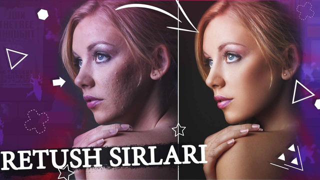 Yuzni tiniq qilish retush sirlari