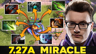The Reason Why We Love Miracle- Anti-Mage Dota 2 NEW 7.27a Patch
