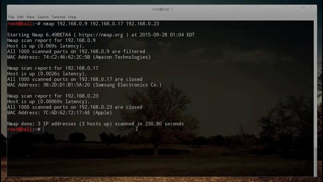 Nmap Tutorial for Beginners – 2 – Scanning Multiple Targets
