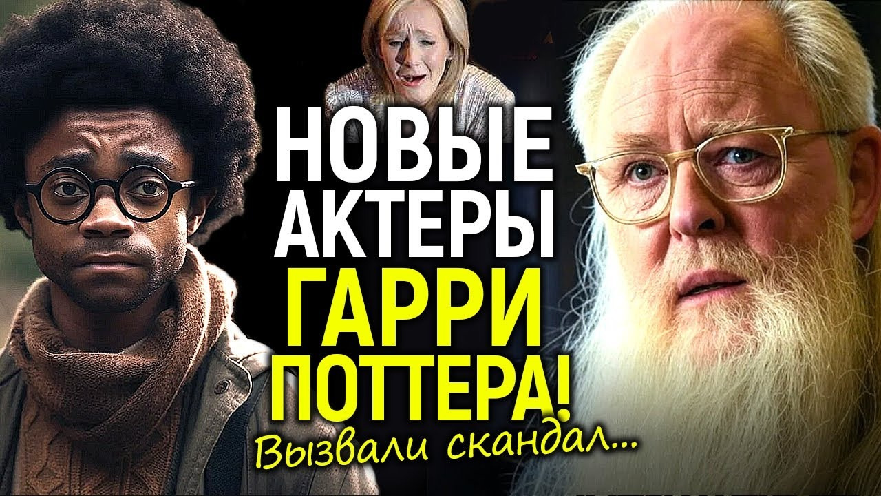 Дж. Роулинг в ярости! Каст сериала Гарри Поттер от НВО вызвал лютый ...