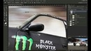 Photoshop Tutorial (black monster)