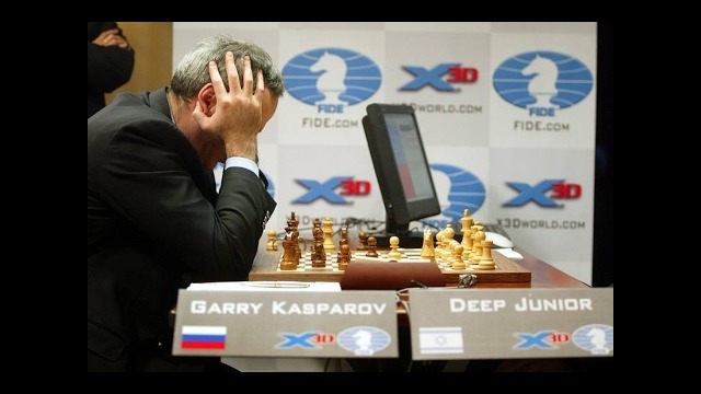 Шахматы. Каспаров против Компьютера. Deep Junior – Гарри Каспаров: 4 партия матча
