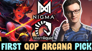 Miracle first qop arcana in pro match — nigma vs liquid
