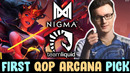 Miracle first qop arcana in pro match — nigma vs liquid