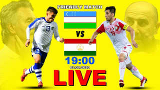 Узбекистан – Таджикистан | Товарищеские матчи 2020