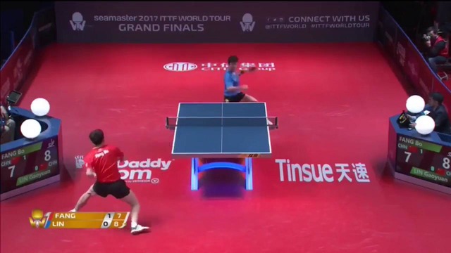 2017 World Tour Grand Finals Highlights Lin Gaoyuan vs Fang Bo (1/4)