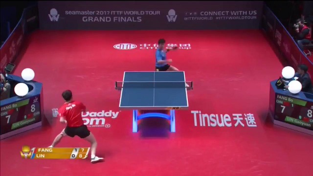 2017 World Tour Grand Finals Highlights Lin Gaoyuan vs Fang Bo (1/4)