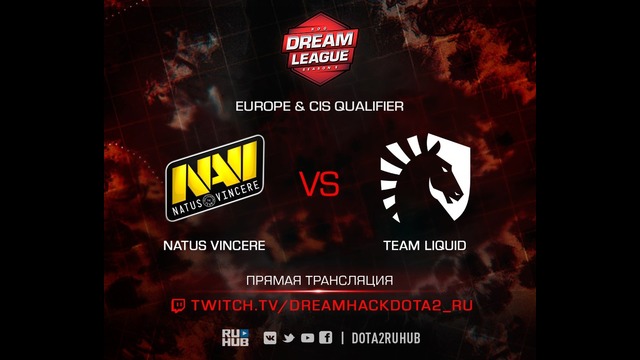 DreamLeague Season 8 – Natus Vincere vs Team Liquid (Game 2)