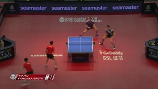 2018 German Open I Ma Long-Xu Xin vs Patrick Franziska-Jonathan Groth (1-4)