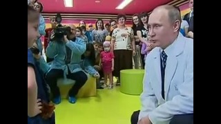 Маленькая девочка опустила Путина