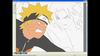Naruto in Paint