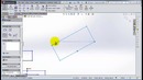 6SolidWorks 2014 Tutorial 6 – Rectangles using and types, center line
