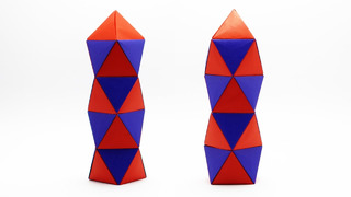 Origami antiprism tower (jo nakashima) – deltahedron