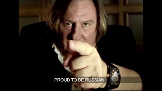 Как Депардье гордится быть русским