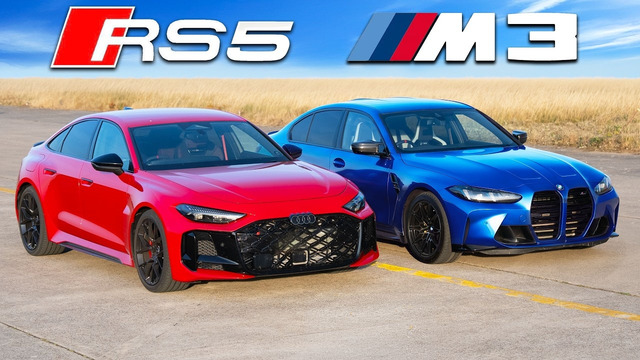 Сможет ли новый Audi RS5 наконец-то обогнать BMW M3 в заезде
