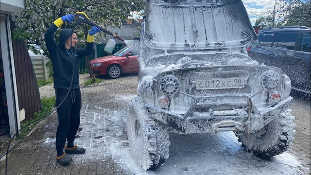 Offroad Family. Как отмыть тачку после болот