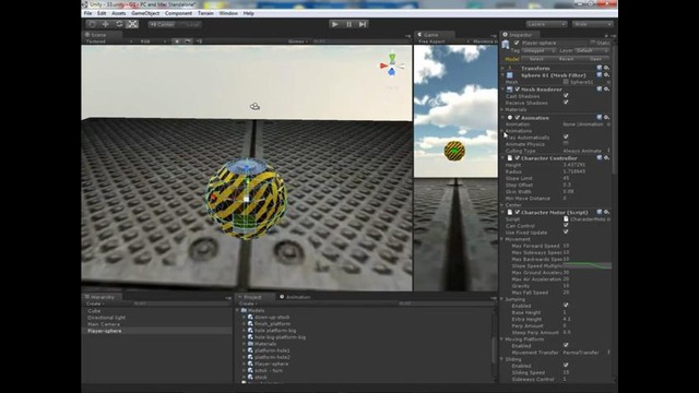 Unity3D Урок 6 – Создание управляемого персонажа