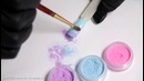 WOW effect: Glow-in-the-dark nail design
