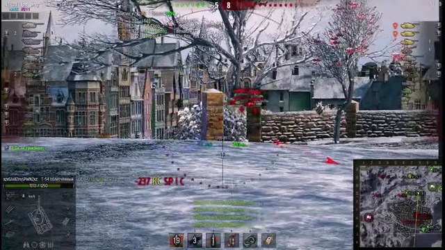 World of Tanks Т-54 обл Hell
