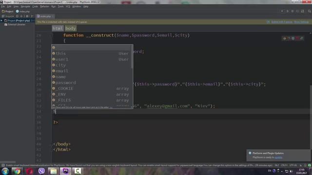 ООП для начинающих PHP. Конструкторы и деструкторы. Магические методы