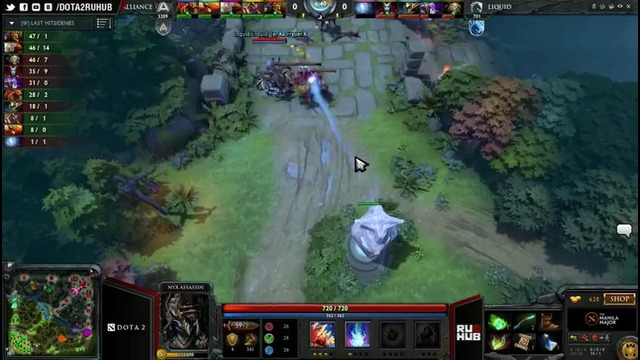 DOTA2: Manila Major: Team Liquid vs Alliance (Group C, Game 3)